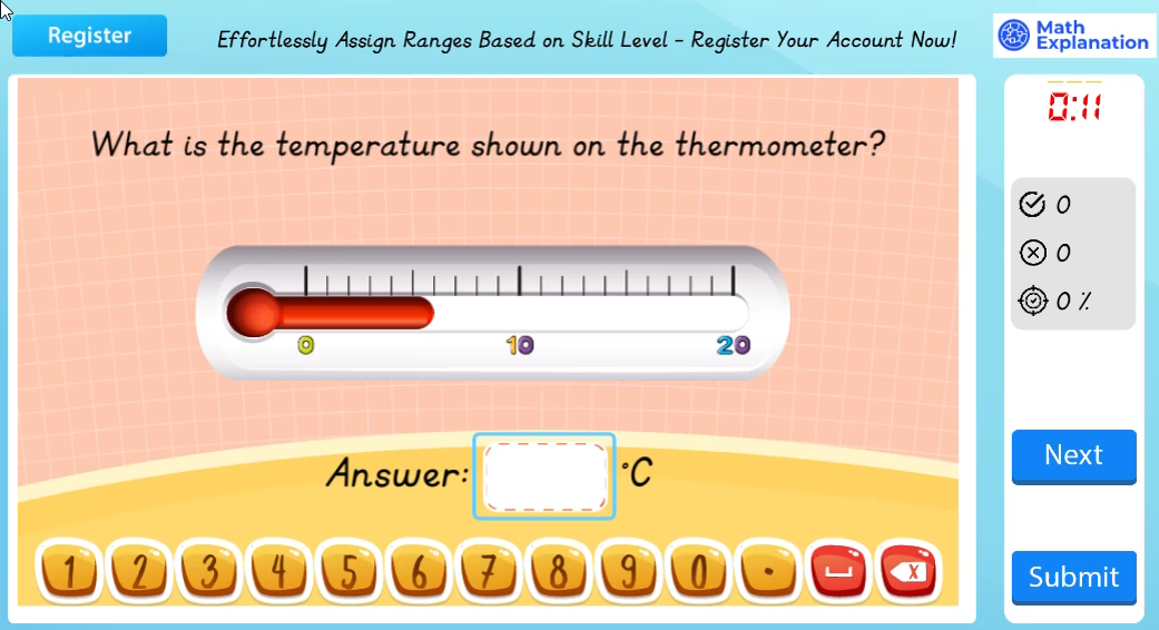 Math Explanation | Recording a thermometer - Engaging Primary Maths ...