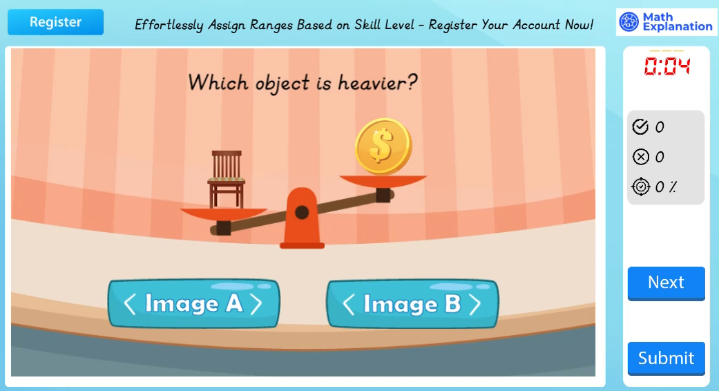 Object Math Math Explanation | Comparing objects and their mass - Engaging Primary ...