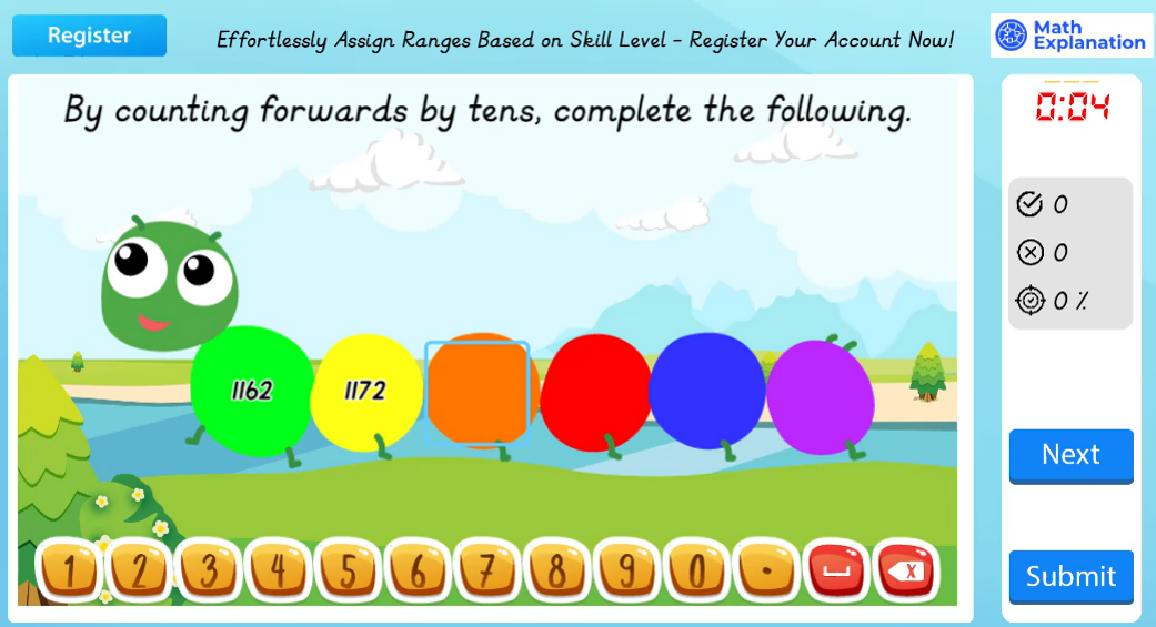 Math Explanation | Counting forwards by 10s - Engaging Primary Maths ...