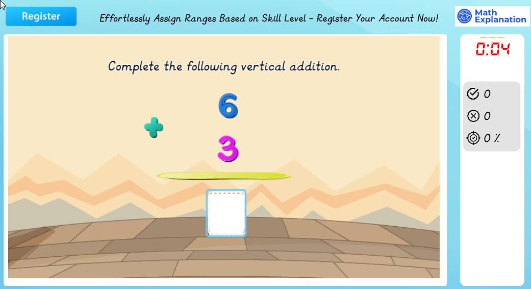 Plus Vertical Math Math Explanation | Solving vertical addition without carrying ...