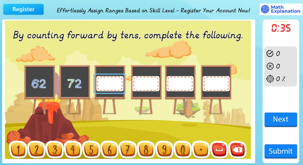 Math Explanation | Counting forwards by 10s - Engaging Primary Maths ...