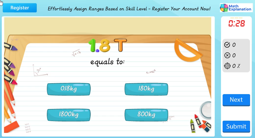Math Explanation | Conversion of metrics - Tonnes to kilograms ...
